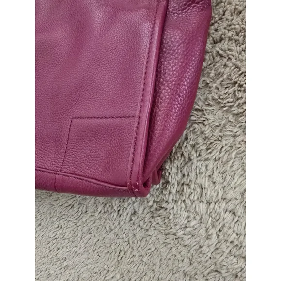 Tory burch smitten small slouchy tote bag maroon